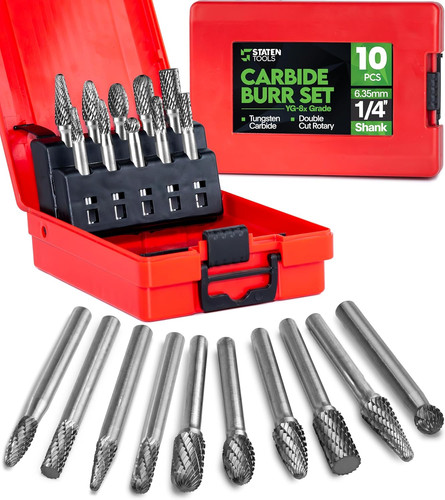 Carbide burr set - carbide,
