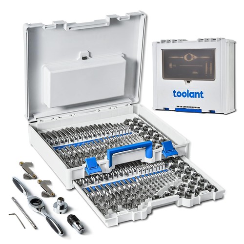 127 piece tap and die - set, sae